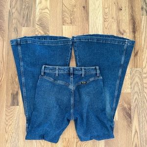 Wrangler Retro High Rise Trumpet Flare
